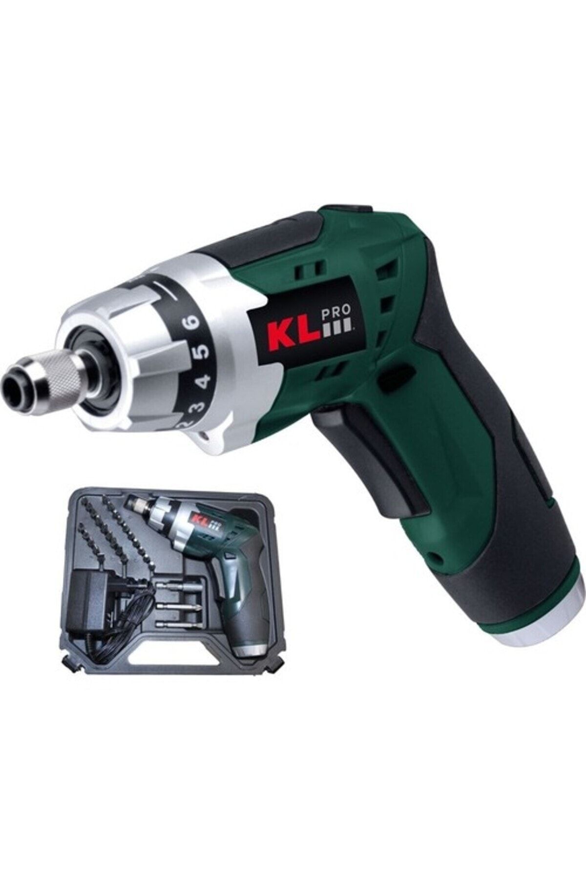 KLNM3613%203.6Volt%20/1,3Ah%20Li-ion%20Şarjlı%20Tornavida%20+%2045%20Parça%20Vidalama%20ucu